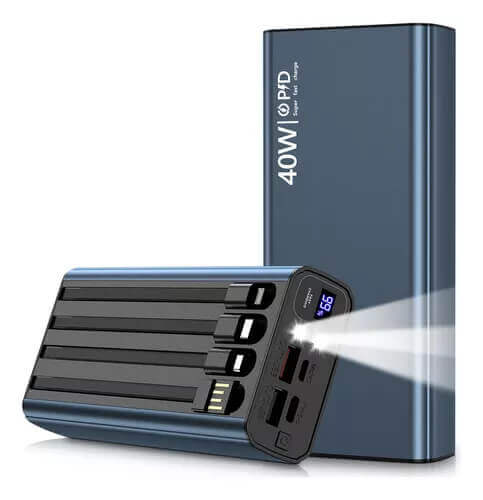 40w Fast Charge Power Bank Portable Battery image 1