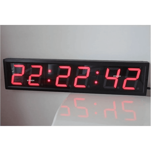 Perfect Dealz LED Digital Wall Clock with Large Display