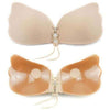 Front Draw String Cleavage Adhesive Bra image 5