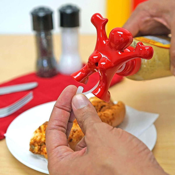 Perfect Dealz Sir Perky Novelty Condiment Bottle Topper