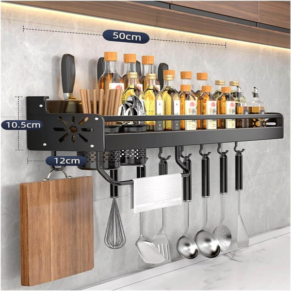 Perfect Dealz Wall Mount Kitchen Storage Shelf Spice Rack