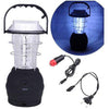 Portable 36-LED Super Bright Hand Crank Solar LED Lantern image 0