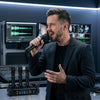 4 Channel UHF Professional Wireless Microphone System