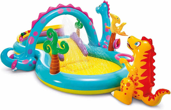 Perfect Dealz Dinoland Inflatable Kids Swimming Pool