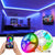 LED Self Adhesive Strip Light With RGB 44 Key Remote Control image 0