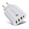 Perfect Dealz 25W 4 Ports USB-C Wall Charger Adapter