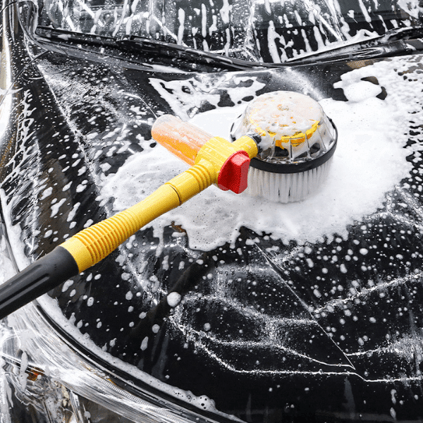 Rotating Foam Car Brush Wash Set image 0