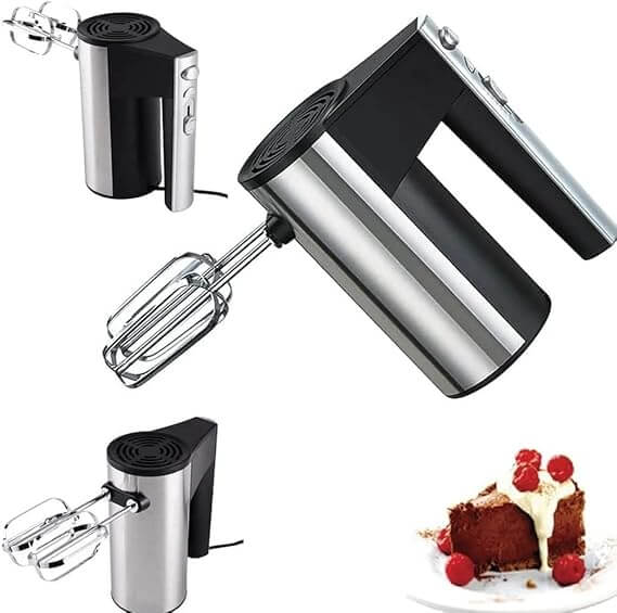 Perfect Dealz Stainless Steel Electric High Power Hand held Mixer