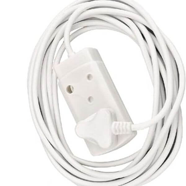 Perfect Dealz 20M 2 Socket Electric Extension Cord
