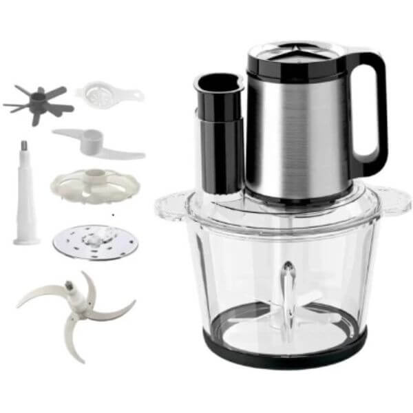 Perfect Dealz 5L 6 in 1 Stainless Steel Electric Wonder Chopper