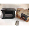 Perfect Dealz 1000W Mini Electric Fireplace Heater with Remote Control