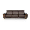 3-Piece Luxury Dark Sofa Set featuring plush cushioning and a modern design, perfect for stylish living spaces.
