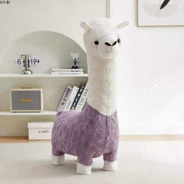 Kids Llama Shaped Stool image 2