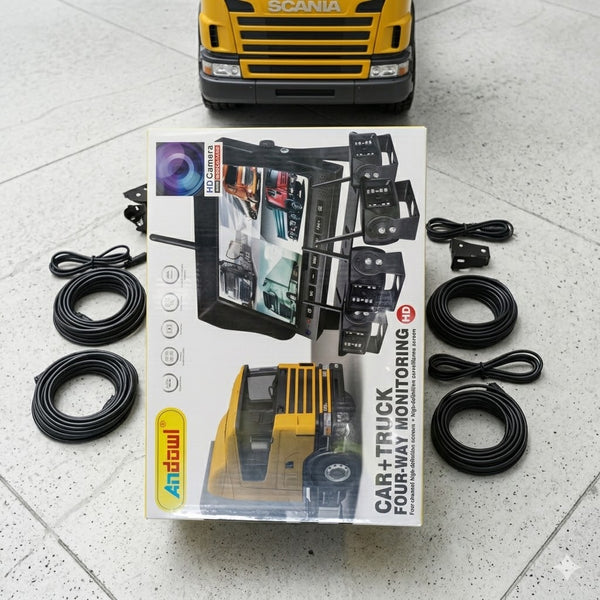 Car and Truck Four Way Monitoring Surveillance System