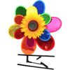 Garden Decor Rainbow Sunflower Windmill image 3
