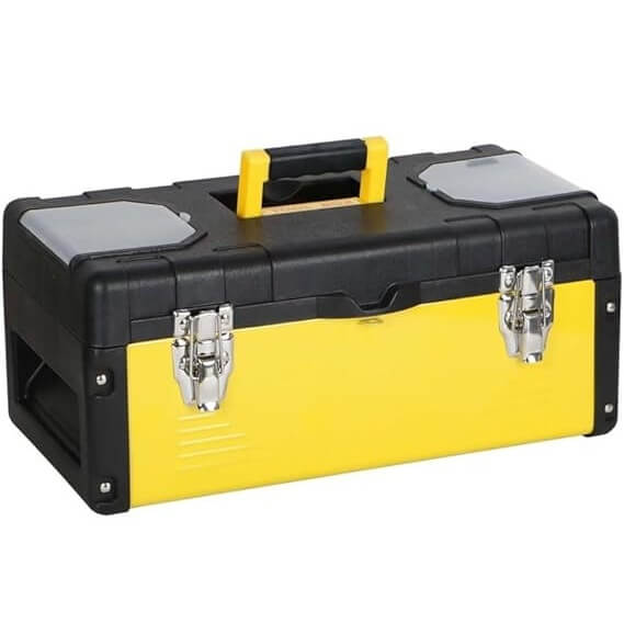 Perfect Dealz Stainless Steel Tool Box Storage Organiser 19 Inch