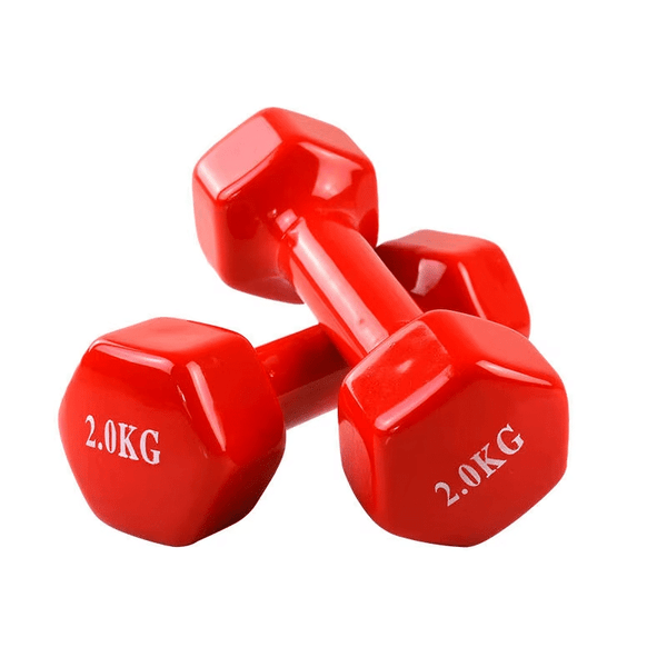 1 Piece 1Kg Dip-molded Dumbbell image 2
