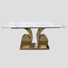 Modern Marble Top Dining Table image 0