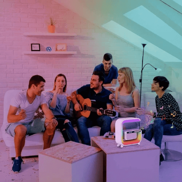 Perfect Dealz LED Wireless Charging Speaker with RGB Lights