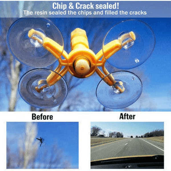 Perfect Dealz Windshield Crack & Chip Repair Kit
