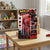 Pretend Play Ninja Warrior Toy Weapon Set displayed in a playroom with colorful toys and a wooden toy house.