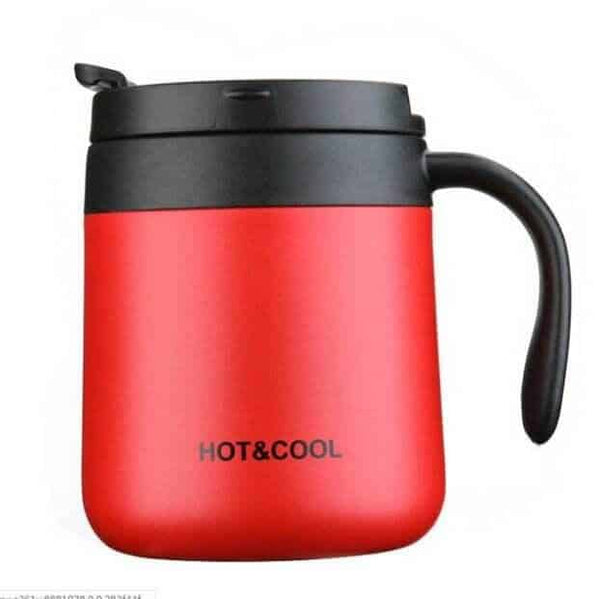 Stainless Steel Leak Proof Vacuum Coffee Mug with Handle image 4