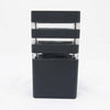 Glow Square Outdoor Wall Light featuring a modern design with three clear sections for outdoor illumination.