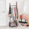 Nordic Clothes Rack on Wheels image 1