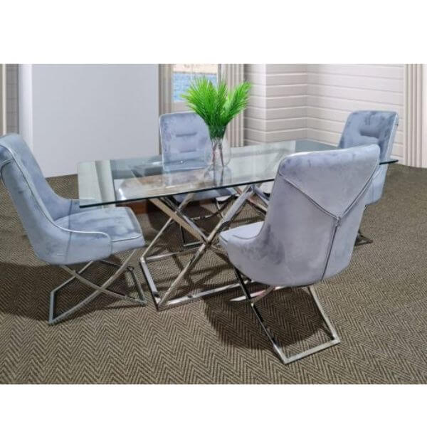 Perfect Dealz 4 Seater Dining Table Set