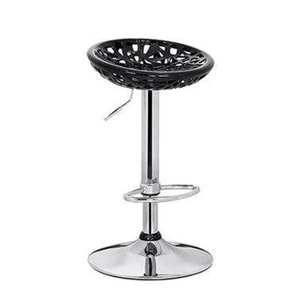Set of 5 Adjustable Spin Swivel Barstools image 3
