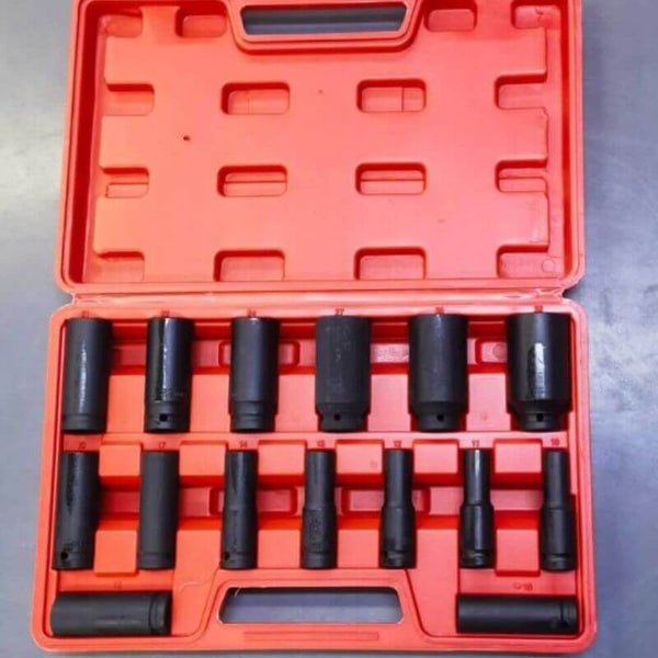 15pc 1/2 Impact Socket Set image 0