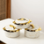 Perfect Dealz 3 Piece Marble White Insulated Food Warmer