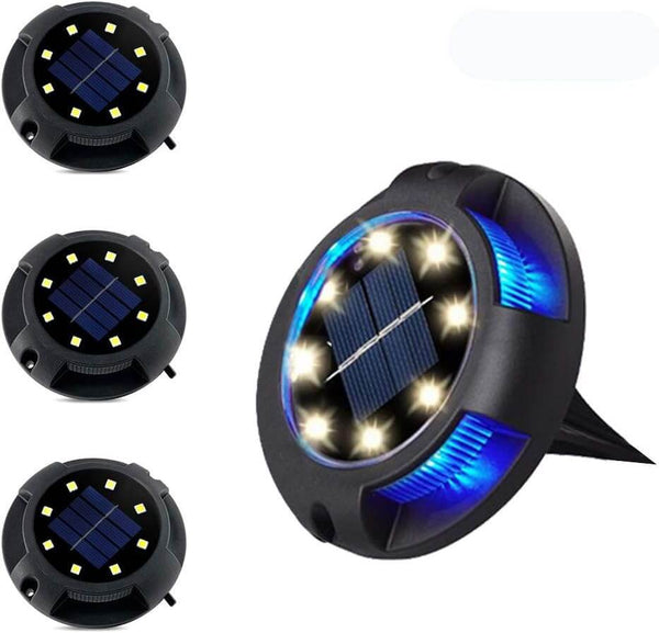 4PCS Outdoor Solar Light RGB Light image 2