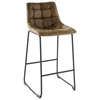 Set of 5�Velvet Pub Height Bar Stools image 6