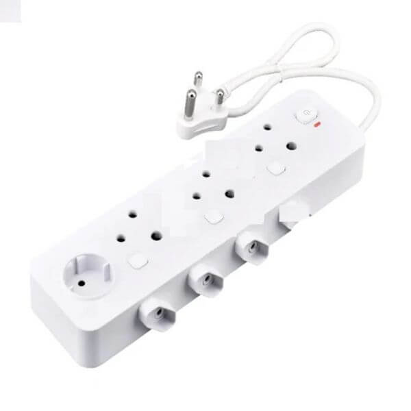 Perfect Dealz 7 Way Multi Plug Adapter with Switches