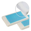 So Cool Pillow Memory Comfort Ergonomic Pillow featuring cooling gel layer and supportive design for improved sleep comfort.