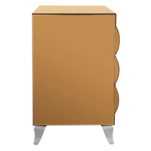 Perfect Dealz Glamour Gold Mirrored Pedestal