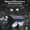 Motion Sensor Wall Light with waterproof performance for outdoor use, ensuring visibility and safety in any weather.