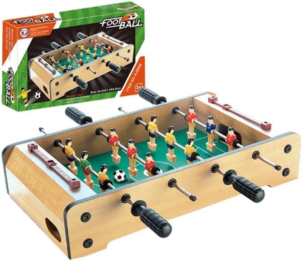 Image of a 2 Player Tabletop Football Game with colorful players and a compact design, perfect for home entertainment.