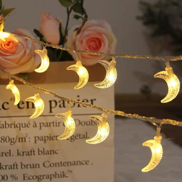 Moon String Lights