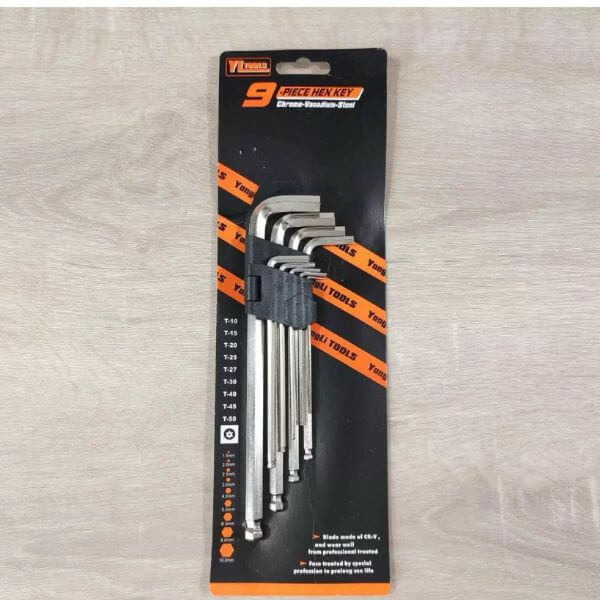 Perfect Dealz 9 Piece Ball Point Hex Key Set