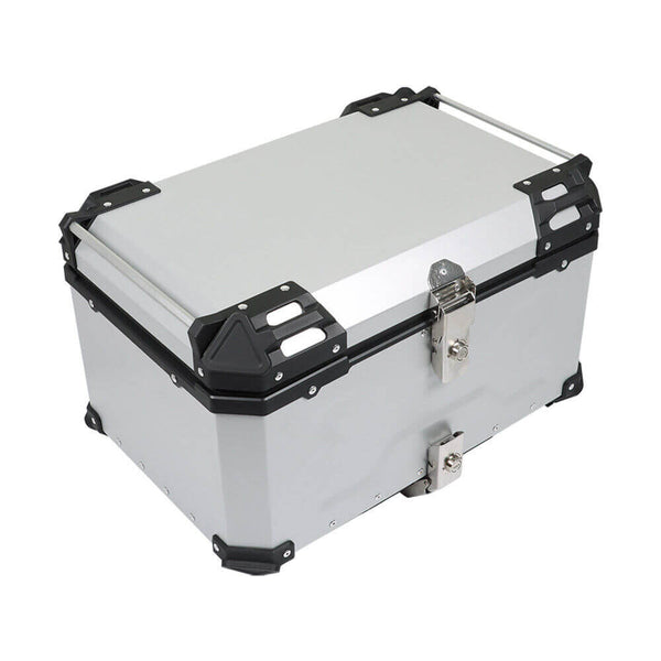 65L Motorcycle Aluminum Alloy Top Box Tail Case image 1