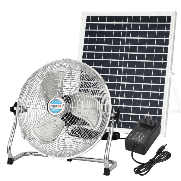 Perfect Dealz 12 Inch Industrial Solar Cooling Fan