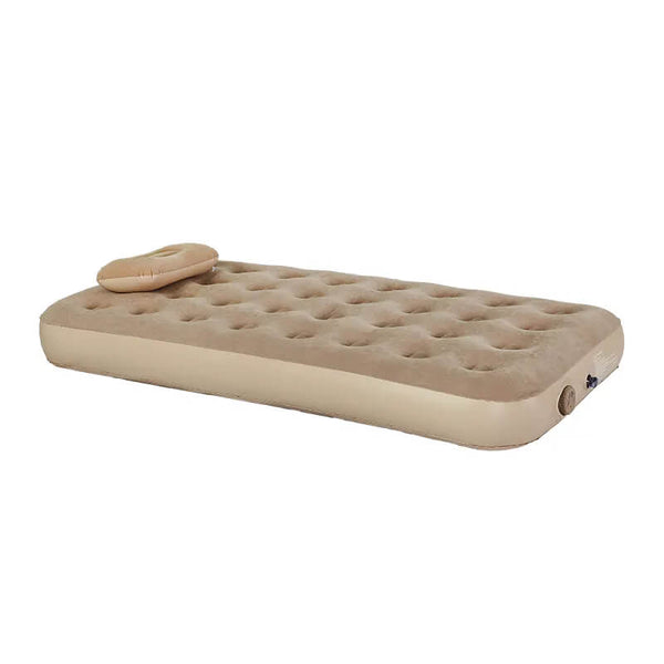 Perfect Dealz Inflatable Single Air Mattress with Built-in Pump