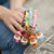 Colorful Cartoon Star Cookie Keychain with playful designs, perfect for adding fun to keys and bags.