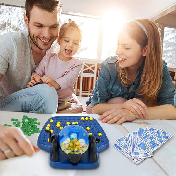 Ball Spinner Bingo Lotto Game Set image 0