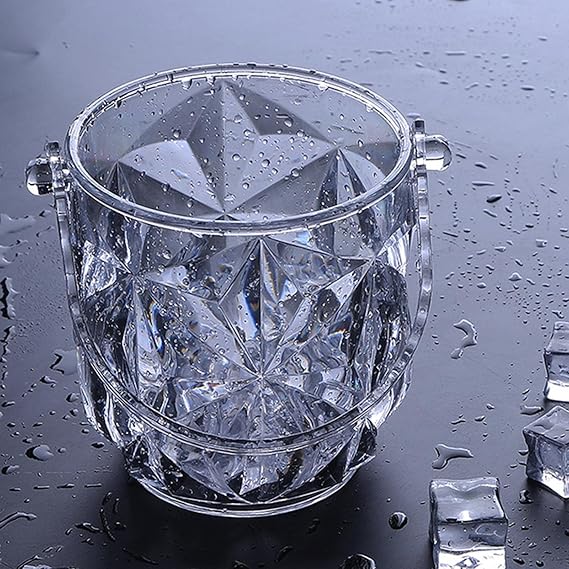 Perfect Dealz Transparent Crystal Ice Bucket