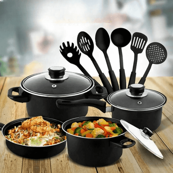 Stainless Steel Cookware 13 Pieces Set image 0