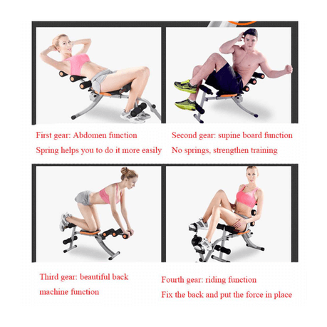 6 In 1 Six Pack Care Ab Rocket Core Exercise Bench image 1