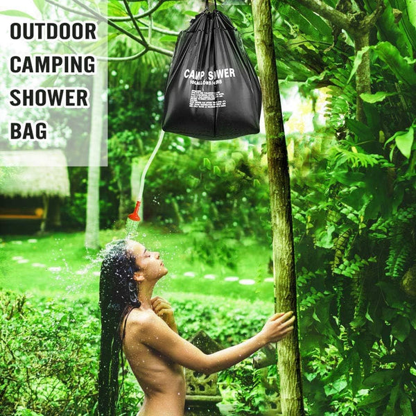 40L Outdoors Portable Water Shower Bag image 1